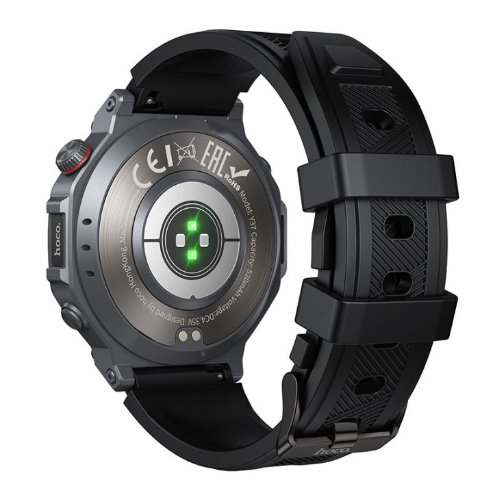 Smartwatch Hoco 1,43" AMOLED GPS with function calls Y37 black
