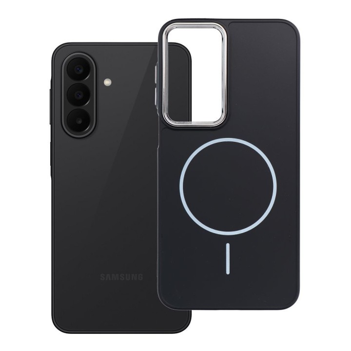 Case for Samsung A27 Frame Mag Cover MagSafe compatible black