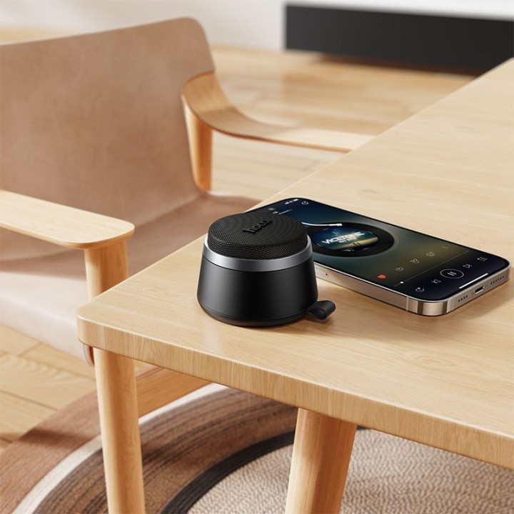 Bluetooth-колонка 3W 3h Hoco со встроенным magnesem HC43 черный