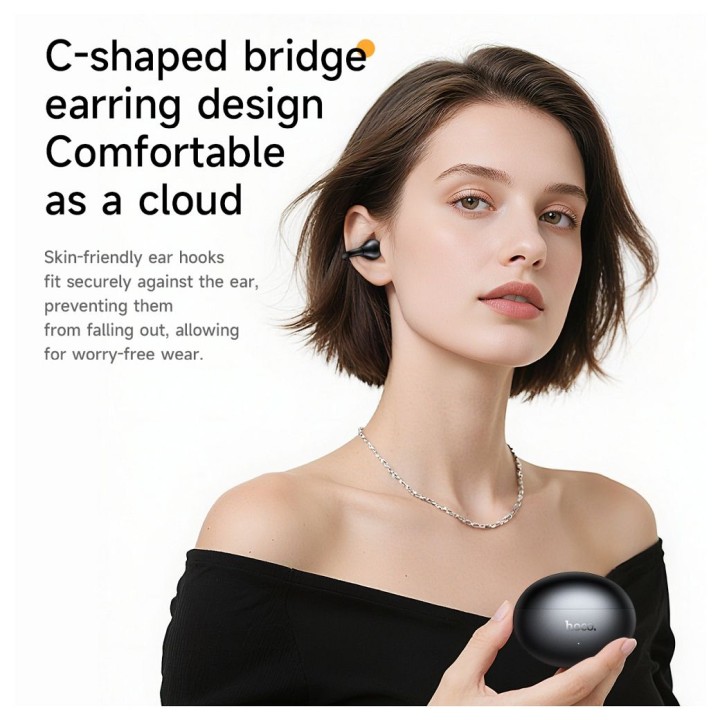 Wireless in-ear headphones Hoco TWS EA8 black