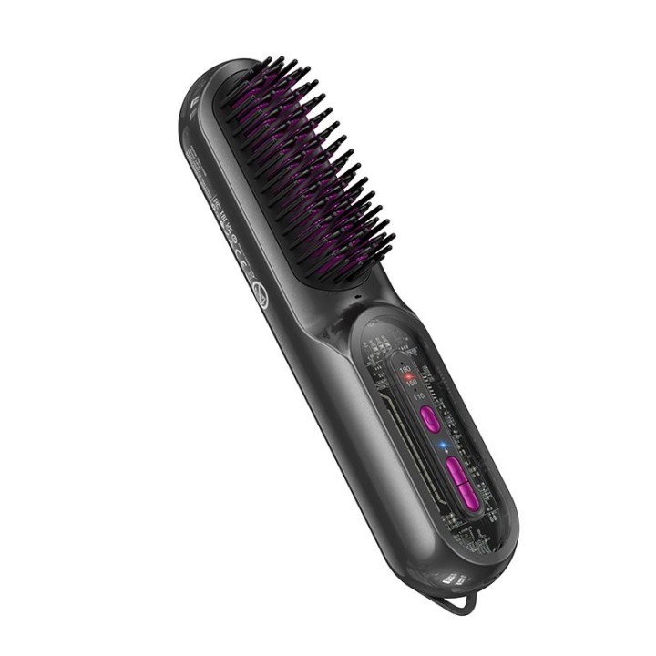 Hair straightener hair Hoco with comb HP45 grey