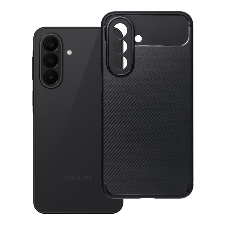 Чехол для Samsung A27 5G Carbon Premium черный