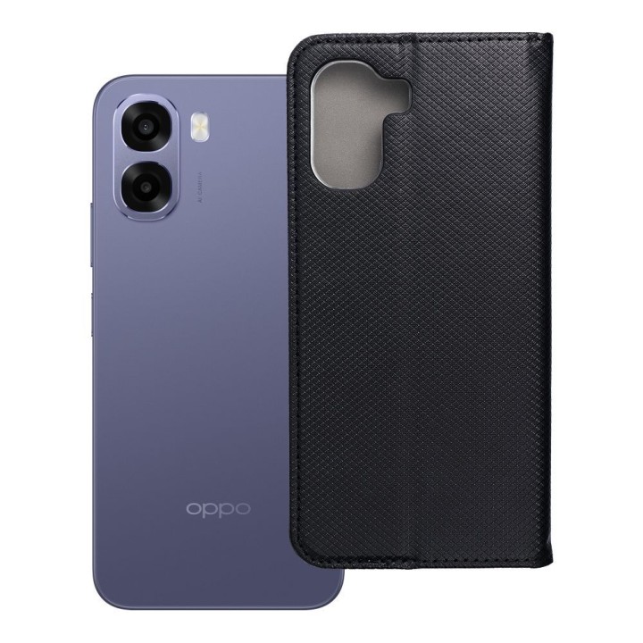 Чехол с клапаном для Oppo A6x Smart Case Book черный