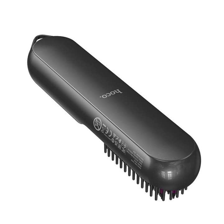 Hair straightener Hoco with comb HP45 grey