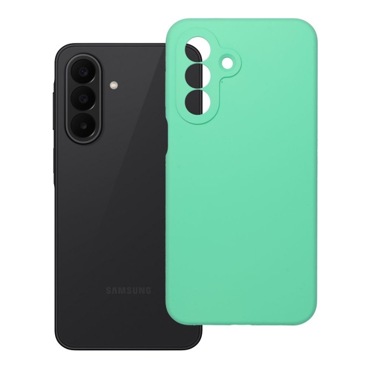 Чохол для Samsung A27 5G Silicone 2mm (camera protection) м’ятний