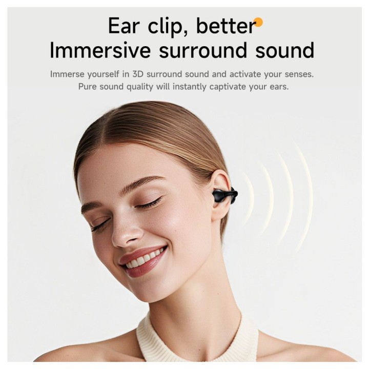 Wireless in-ear headphones Hoco TWS EA8 black