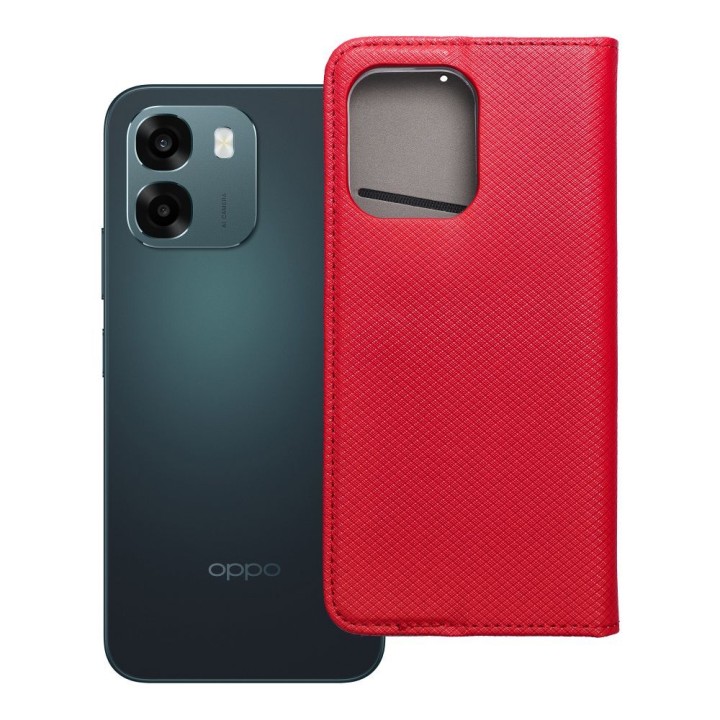 Flip case for Oppo A6 Smart Case Book red