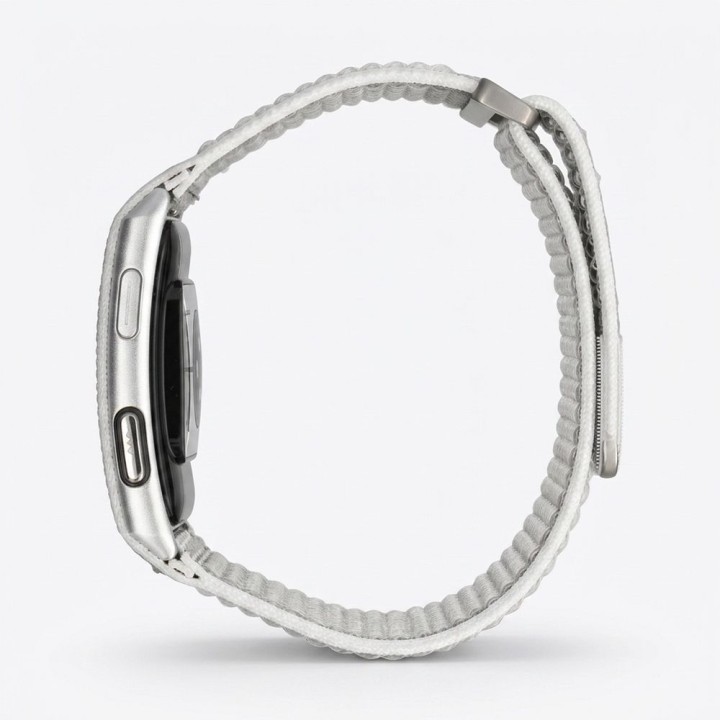 Inteligentny smart band z IP68, EKG, HR, HRV, BP, SPO2, Sleep & Strees monitor TITMO Loop I-110 srebrny 0INT