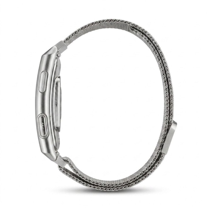Inteligentny smart band with IP68, EKG, HR, HRV, BP, SPO2, Sleep & Strees monitor TITMO Loop I-110 silver 0INT