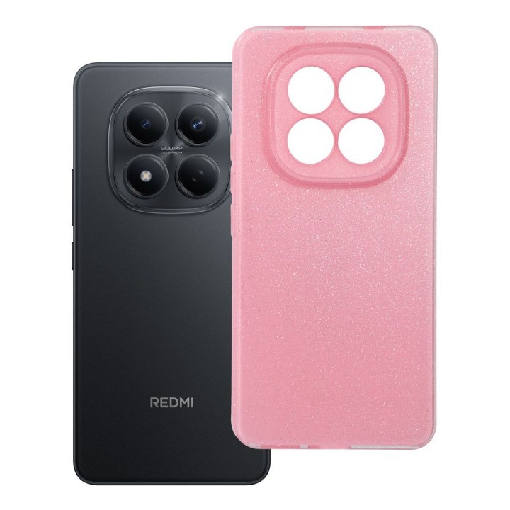 Чохол для Xiaomi Redmi Note 15 PRO 4G Clear Case 2 mm Blink рожевий