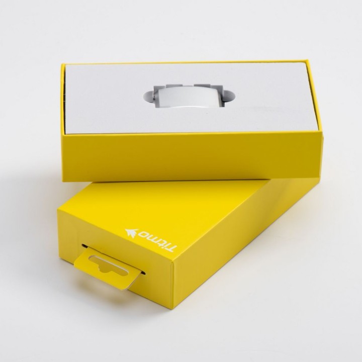 Умный фитнес-браслет с IP68, EKG, HR, HRV, BP, SPO2, Sleep & Strees monitor TITMO Loop I-110 серебристый 0INT