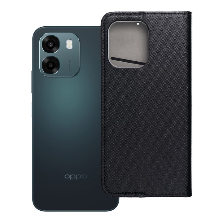 Etui z klapką na Oppo A6 Smart Case Book czarne