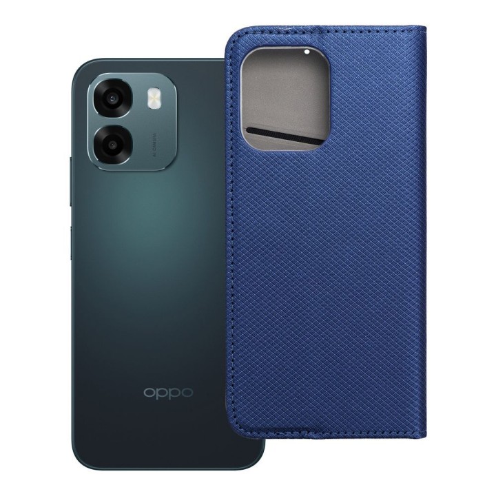 Flip case for Oppo A6 Smart Case Book navy blue