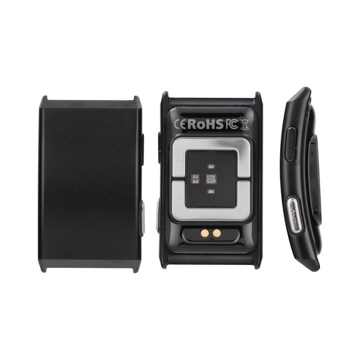 Inteligentny smart band z IP68, EKG, HR, HRV, BP, SPO2, Sleep & Strees monitor TITMO Loop I-110 czarny 0INT