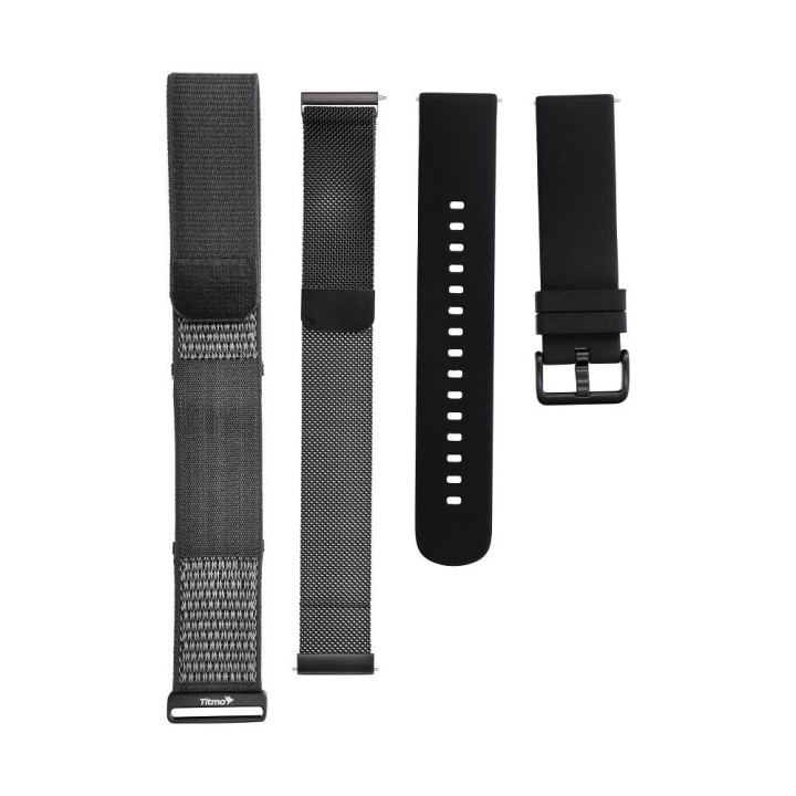 Inteligentny smart band с IP68, EKG, HR, HRV, BP, SPO2, Sleep & Strees монитор TITMO Loop I-110 черный 0INT