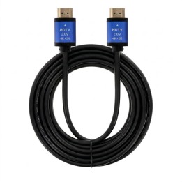 Кабель HDMI 2.0 Blue Star 4K 120Hz - High Speed, HDR, ARC, Ethernet, AWM, 18Gbps 3 m черный