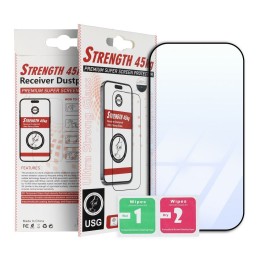 Tempered glass Ultra Strong 25KG for Samsung S24 ULTRA compatible with fingerprint