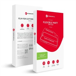 Film for cutting with a plotter 2 and 3 gen. Forcell F-Protect Flexible MATT 196 x 125 mm 25 pcs