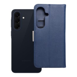 Чехол с клапаном для Samsung S26 Split Book granatowo-kremowe