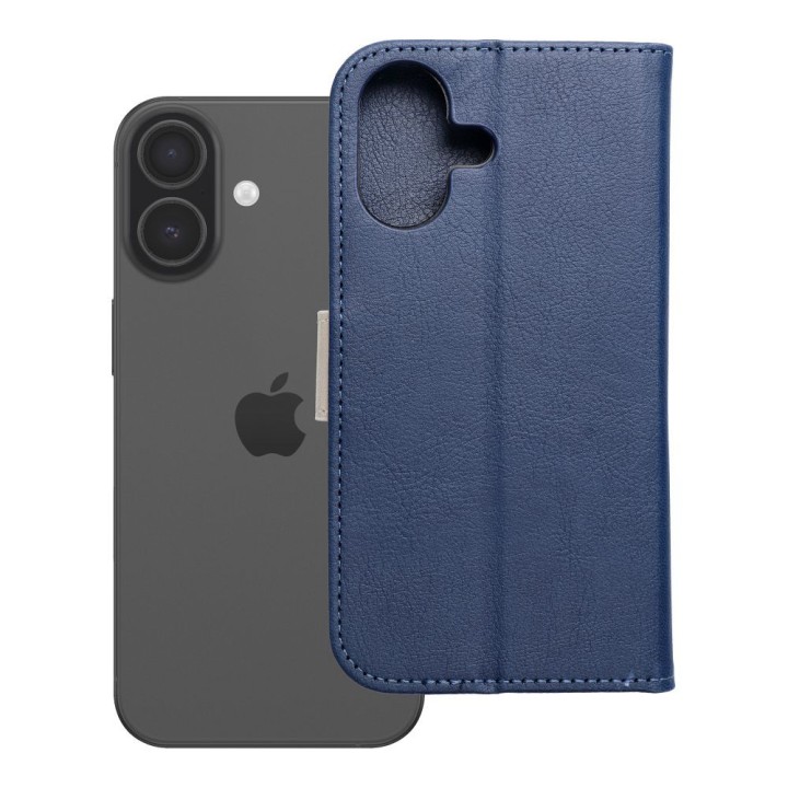Чехол с клапаном для iPhone 17 / 18 Split Book темно-синий/кремовый