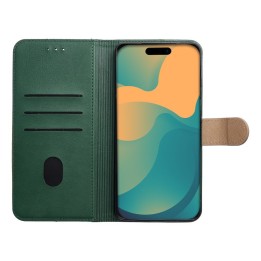 Flip case for Samsung A37 Split Book green-gold