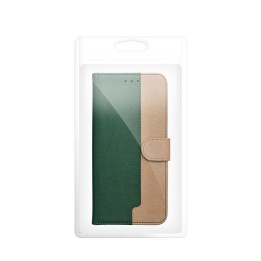 Чехол с клапаном для Samsung S26 Split Book зелено-золотой