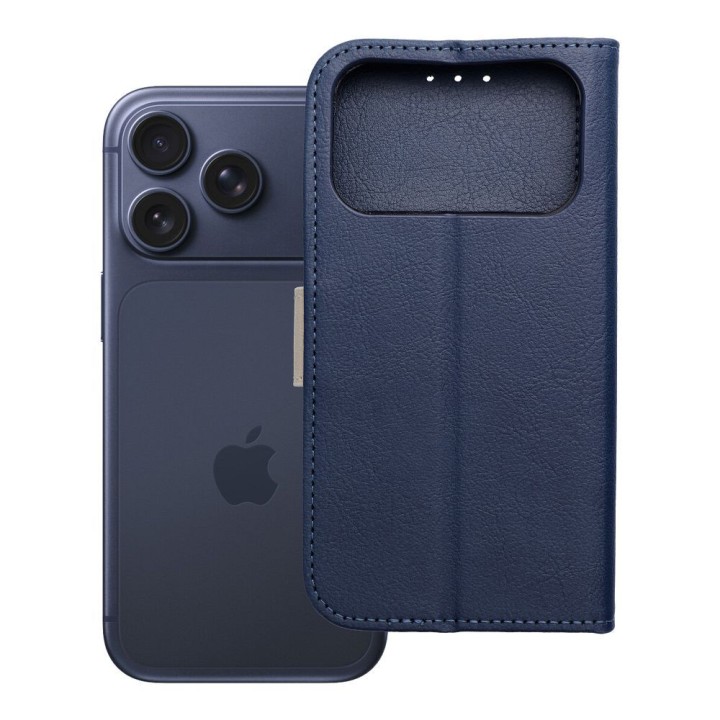 Чехол с клапаном для iPhone 17 PRO / 18 PRO Split Book granatowo-kremowe