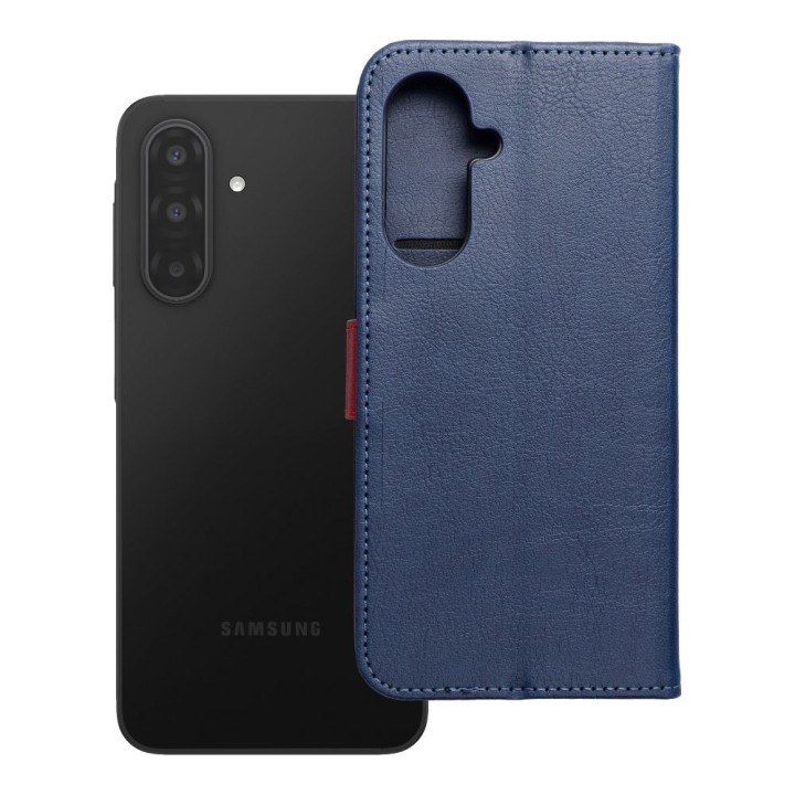 Flip case for Samsung A17 Split Book granatowo-czerwone