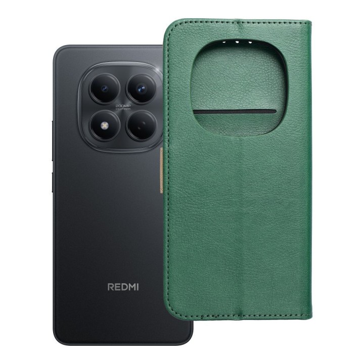 Etui z klapką na Xiaomi Redmi NOTE 15 PRO 5G Split Book zielono-złote
