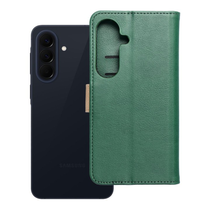 Flip case for Samsung S26 Split Book green-gold