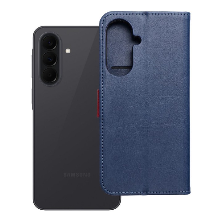 Чехол с клапаном для Samsung A37 Split Book темно-синий/красный