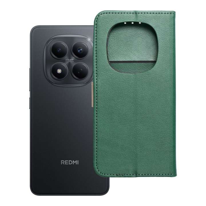 Flip case for Xiaomi Redmi NOTE 15 5G Split Book green-gold