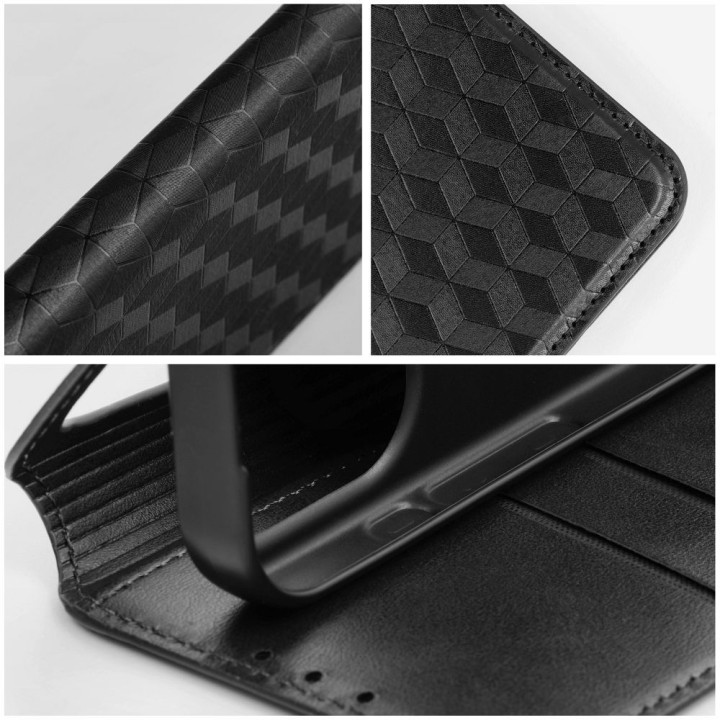 Чохол з клапаном для iPhone 17 PRO / 18 PRO Cubic Book чорний