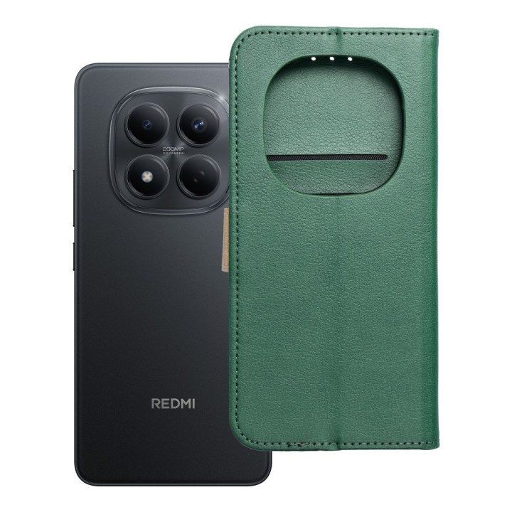Flip case for Xiaomi Redmi NOTE 15 PRO Plus 5G Split Book green-gold