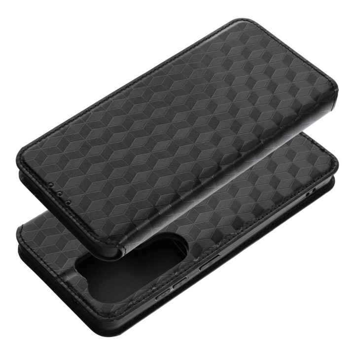 Etui z klapką na Samsung A37 Cubic Book czarne