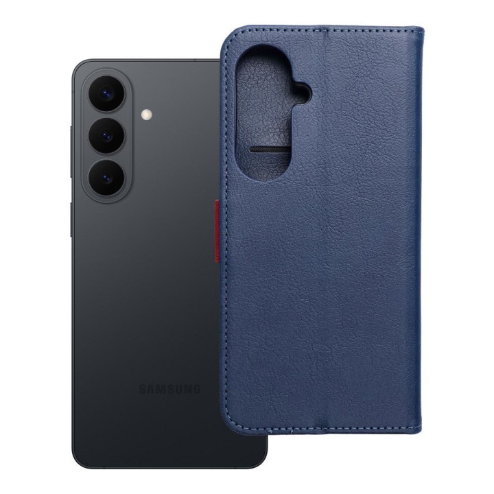 Flip case for Samsung S26 PLUS Split Book granatowo-czerwone