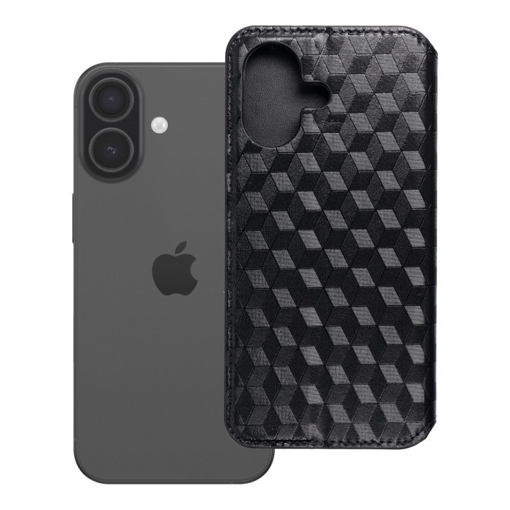 Flip case for iPhone 17 / 18 Cubic Book black