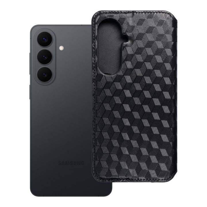 Чохол з клапаном для Samsung S26 PLUS Cubic Book чорний