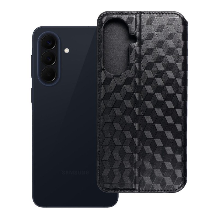 Чохол з клапаном для Samsung A57 5G Cubic Book чорний