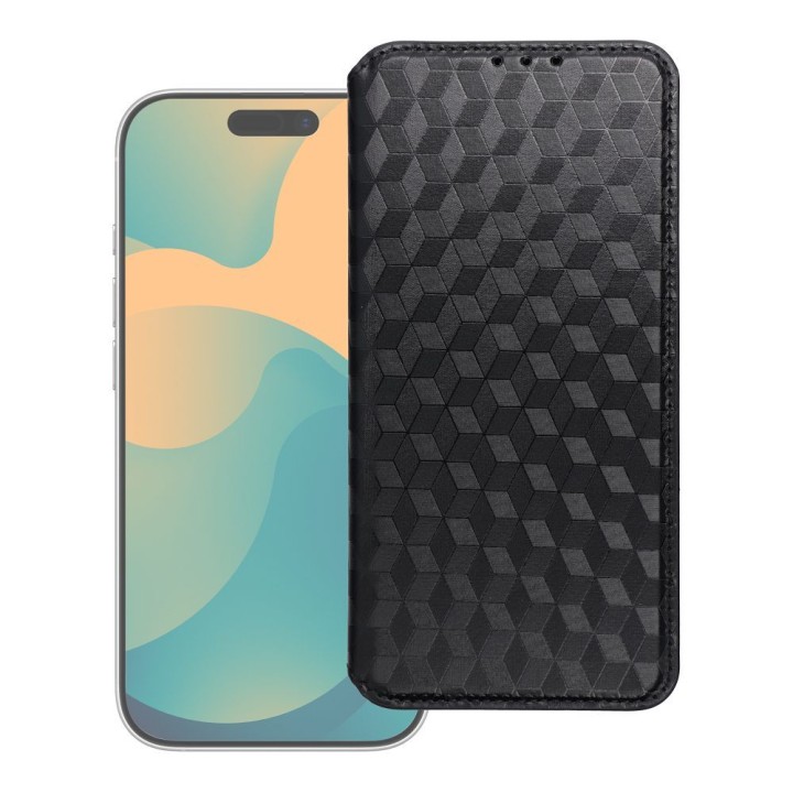 Flip case for Samsung A37 Cubic Book black