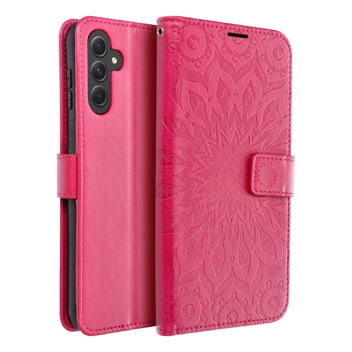 Flip case for Samsung A34 5G Mezzo Book mandala magenta