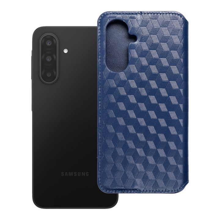 Чохол з клапаном для Samsung A17 Cubic Book синій