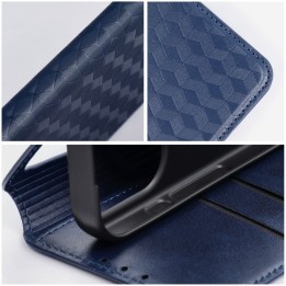 Etui z klapką na Samsung S26 PLUS Cubic Book niebieskie