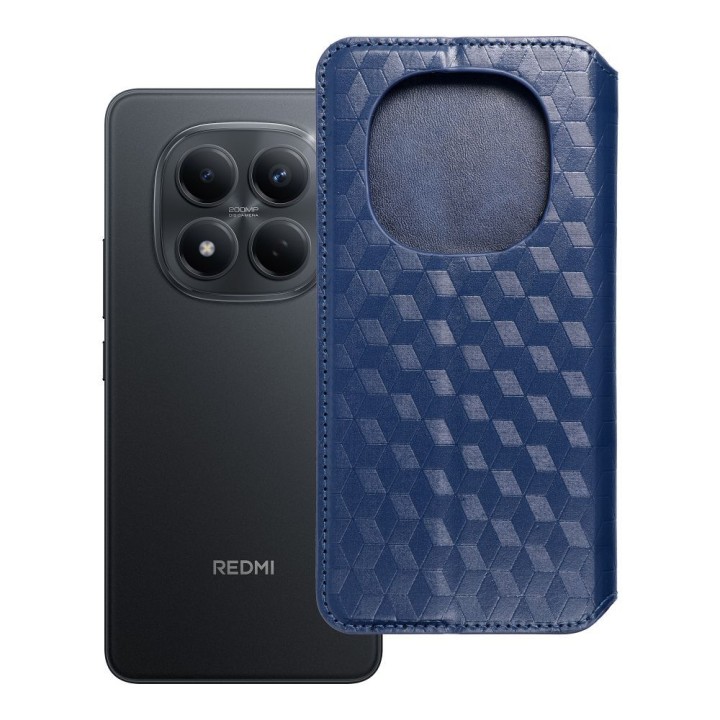 Чохол з клапаном для Xiaomi Redmi NOTE 15 5G Cubic Book синій