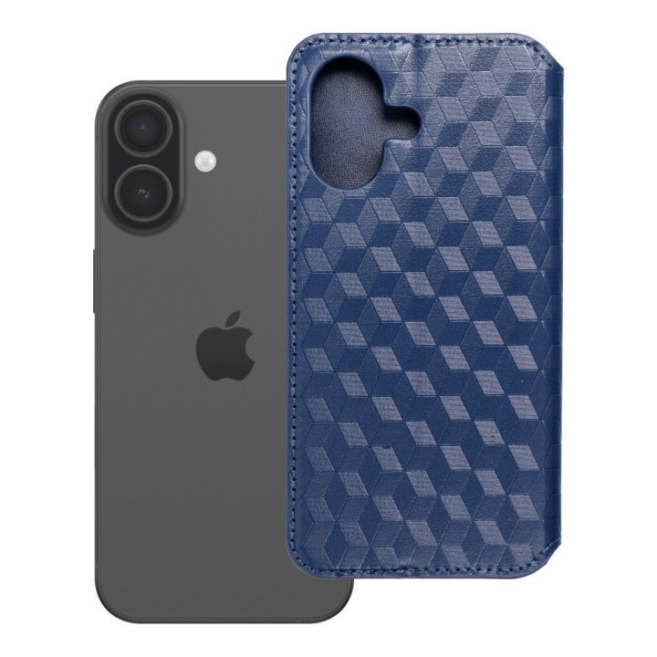Чохол з клапаном для iPhone 17 / 18 Cubic Book синій
