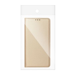 Etui z klapką na Xiaomi Redmi 9C Smart Case Book złote