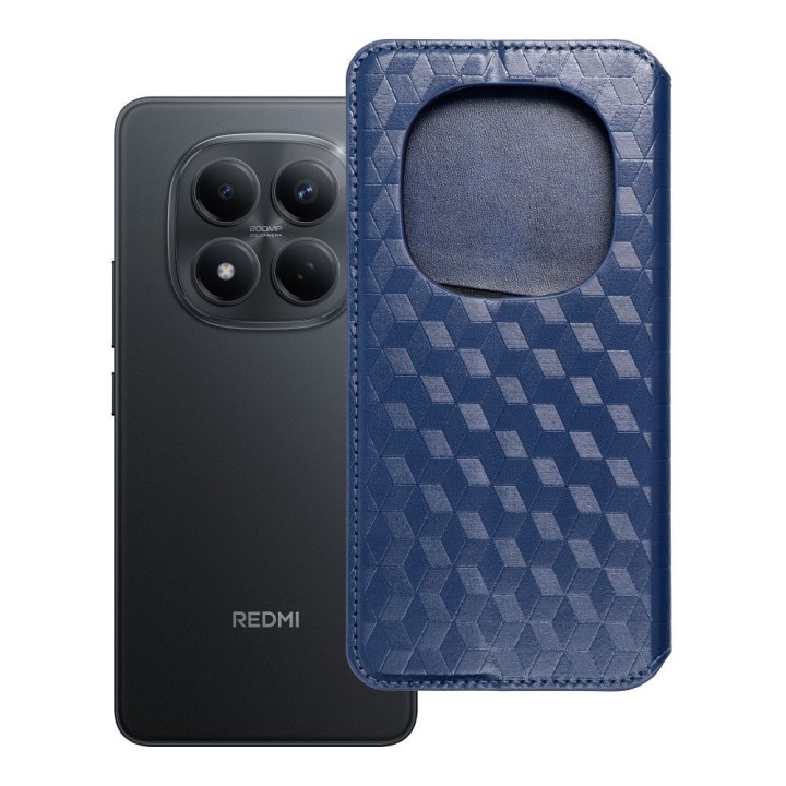 Чехол с клапаном для Xiaomi Redmi NOTE 15 PRO Plus 5G Cubic Book синий