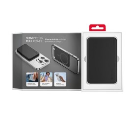 Powerbank zgodny z MagSafe Forcell F-Energy Slim F5K9 QC4.0 PD3.0 15W 5000 mAh czarny  0INT