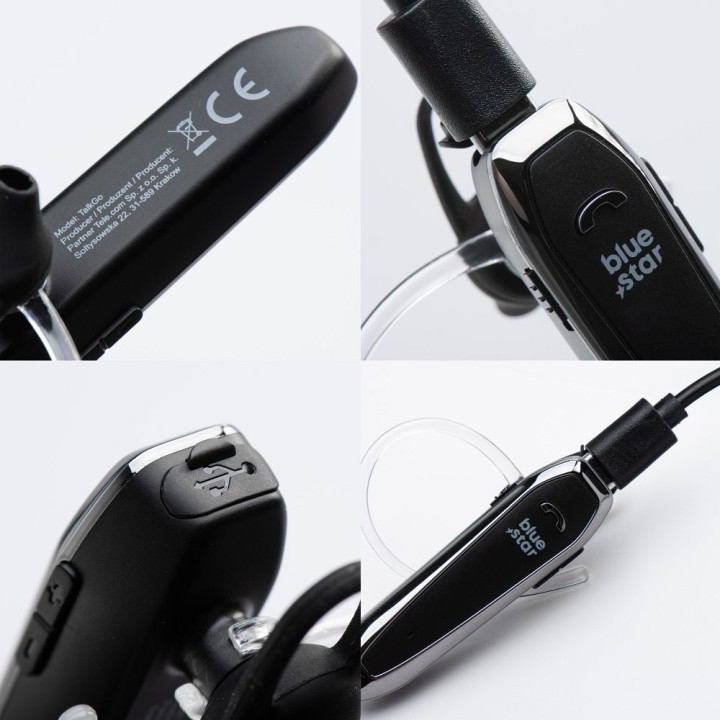 Headset wireless mono Blue Star TalkGo black
