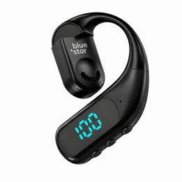 Гарнитура беспроводная моно Blue Star Hook черная